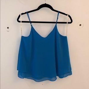 Cobalt blue tank top